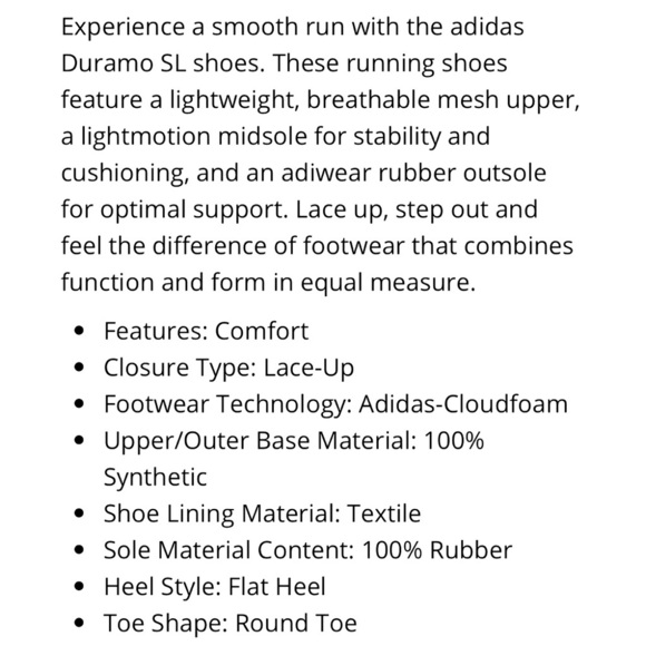 Adidas Duramo SL Running Shoe - Picture 11 of 12